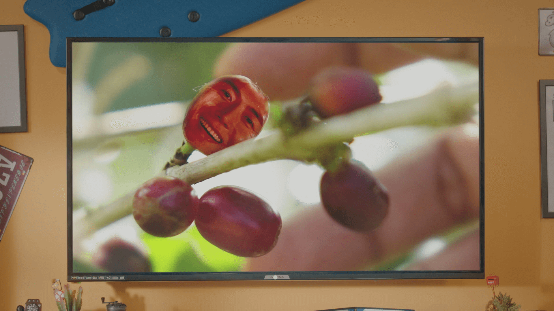 넷플릭스 '으라차차 와이키키' 시즌1 14화 - 커피 광고를 보는 준기와 와이키키 게스트 하우스 멤버들