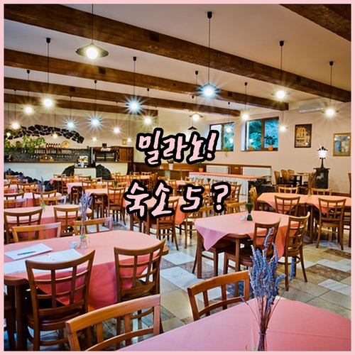 밀라노 출장 전시회 숙소 선택 고민 ..