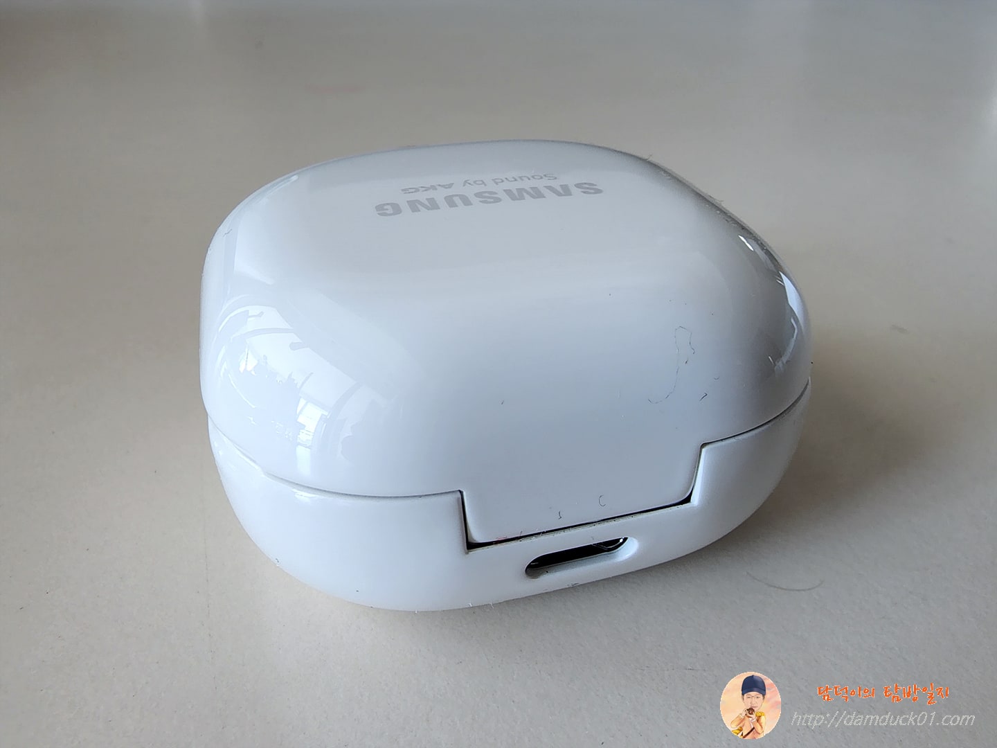 갤럭시 버즈 라이브 충전 단자