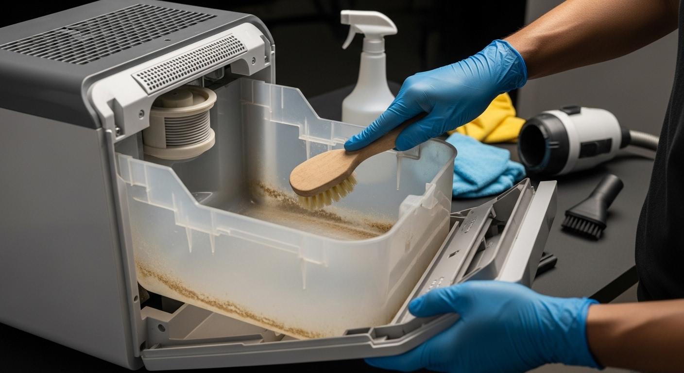 세척 위생 원룸 제습기 관리 방법