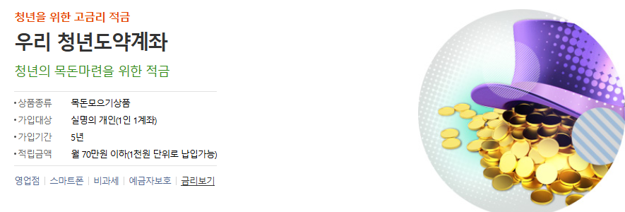 우리청년도약계좌 관련사진
