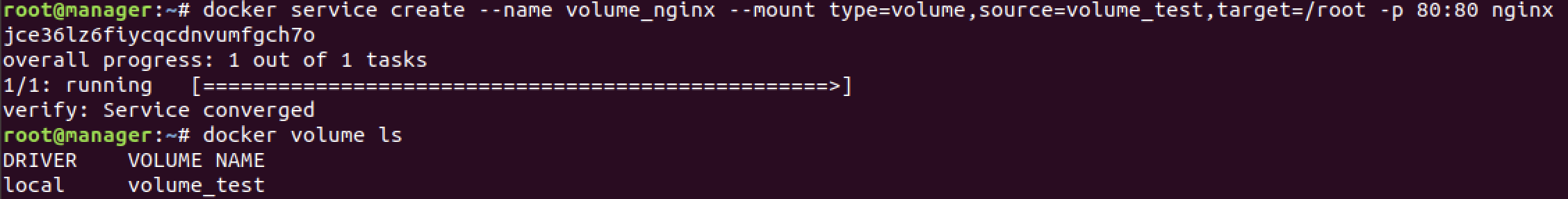 docker mount