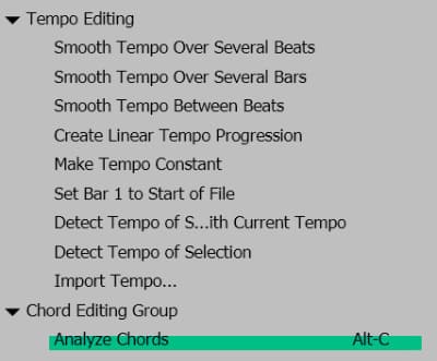 Chord Editing Group