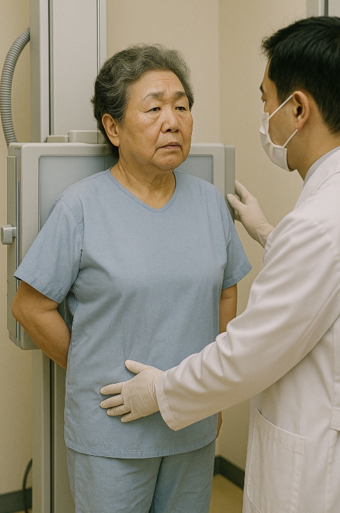 엑스레이 검사 사진