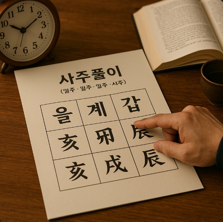 사주 보는 순서