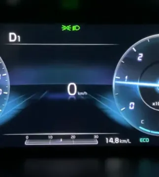 쏘렌토 듀얼 클러치 미션 RPM 게이지