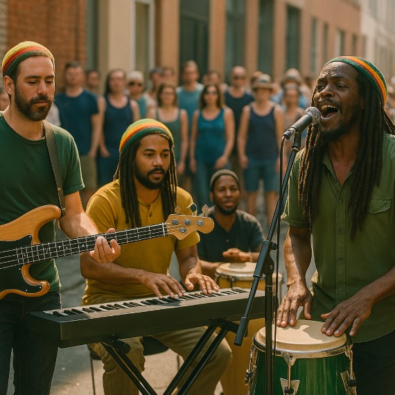 레게 공연 관련 사진