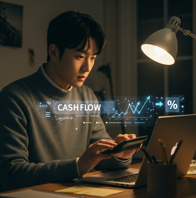 현금흐름 비교: 금리·보증금·기회비용