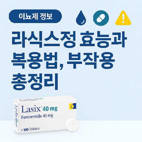 라식스정 효능과 복용법, 부작용 총정리