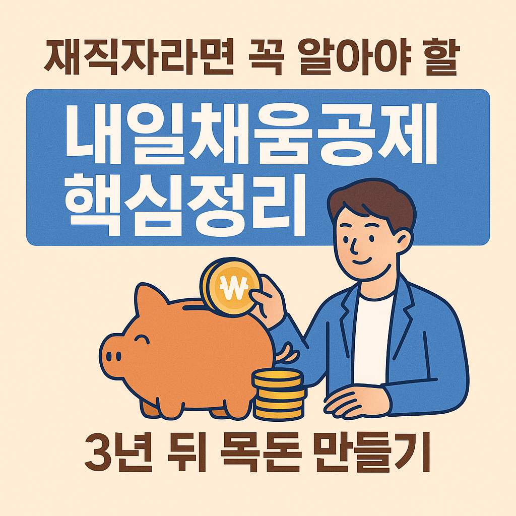 [7편] 청년 재직자 내일채움공제 총정리 💼