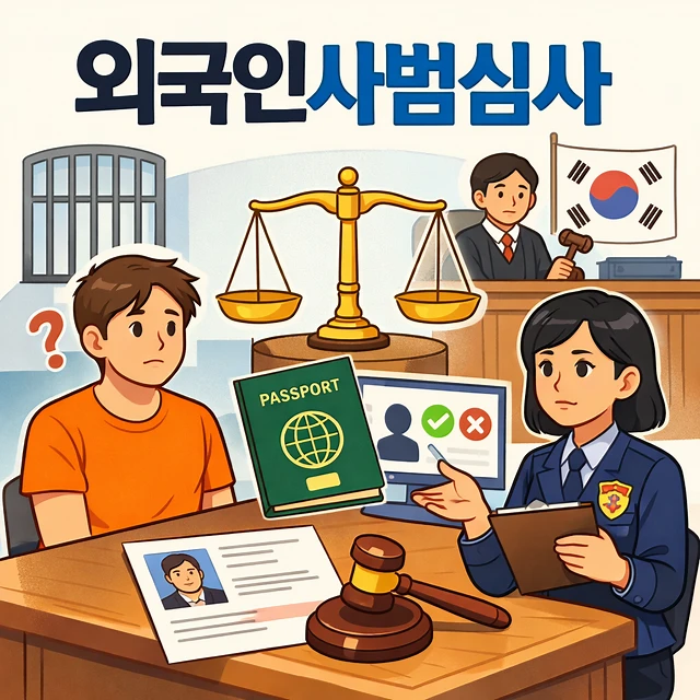 외국인사범심사