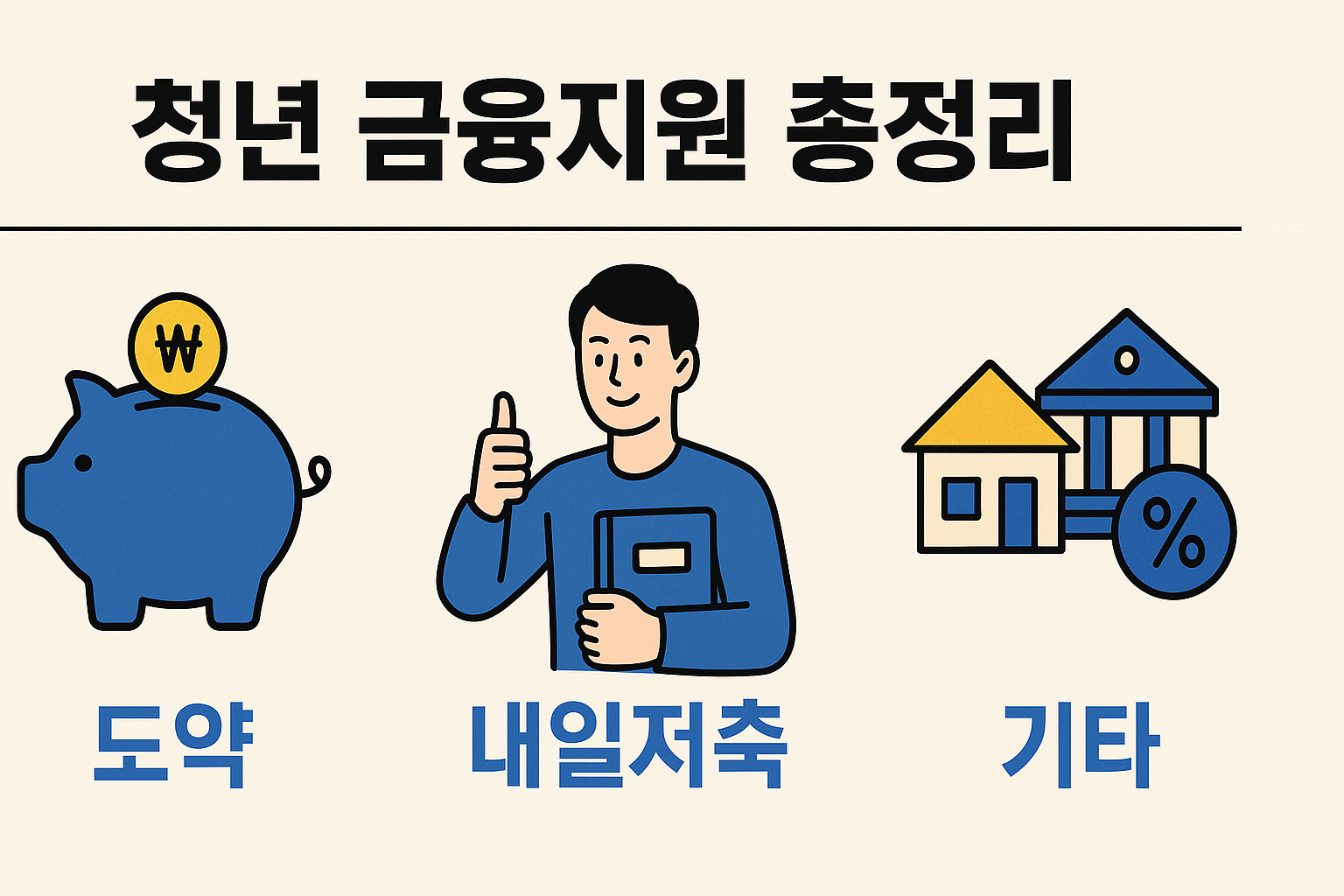 "청년 금융지원 총정리"에 대한 이미지입니다.