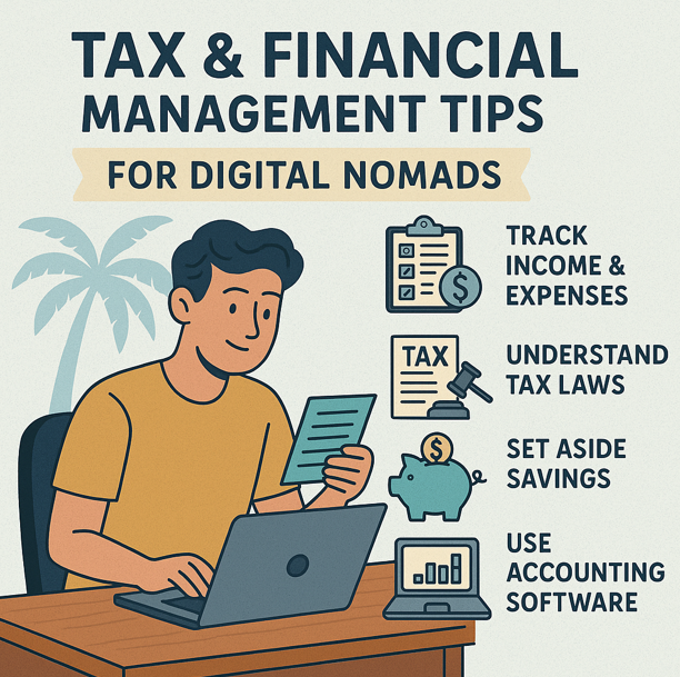 디지털 노마드의 세금및 금융관리팁