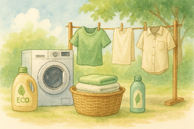친환경 세탁법, 알고 계셨나요? &ndash; 세제, 온도, 건조법까지 실천 가이드