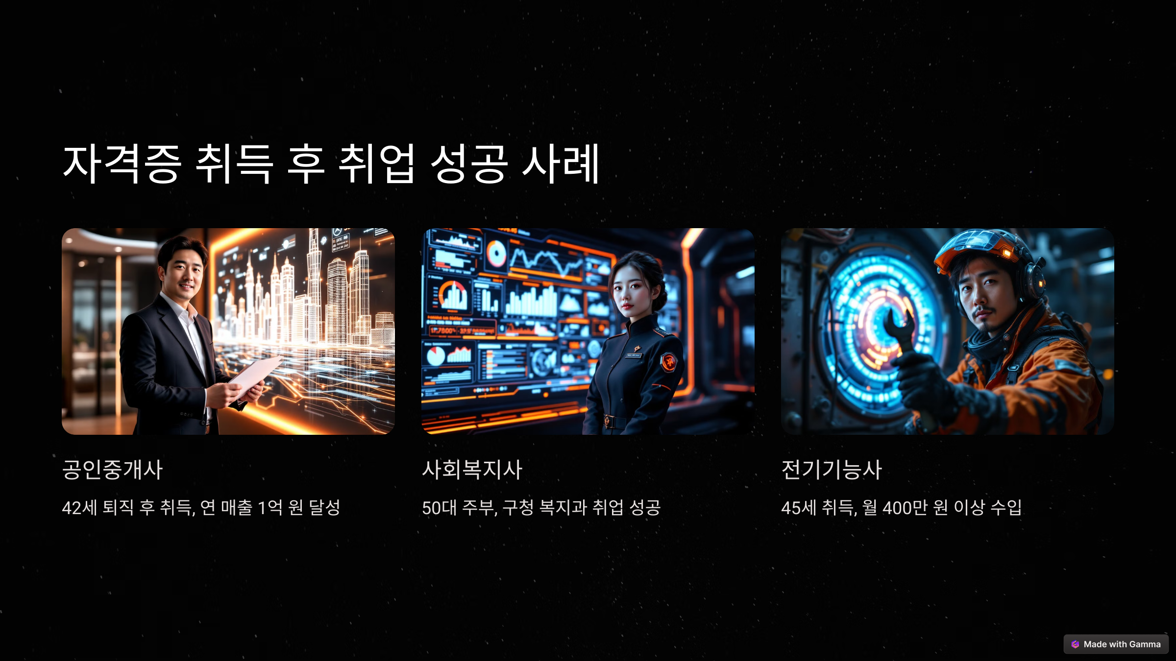 인생 2막을 위한 40대 자격증 추천! 5가지 취업부터 창업까지 한 방에!