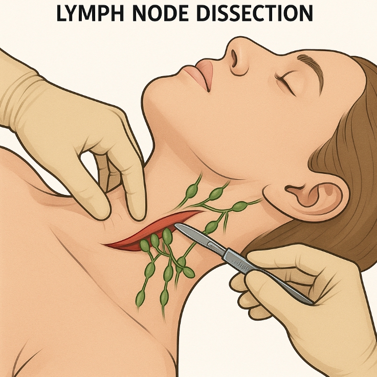 림프절 절제술 관련 자료 사진