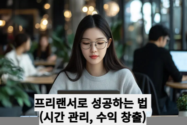 프리랜서로 성공하는 법 (시간 관리, 수익 창출)