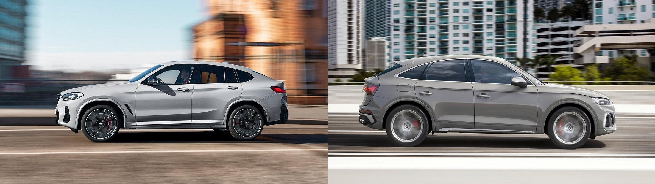 BMW X4 M40i, 아우디 SQ5 스포트백