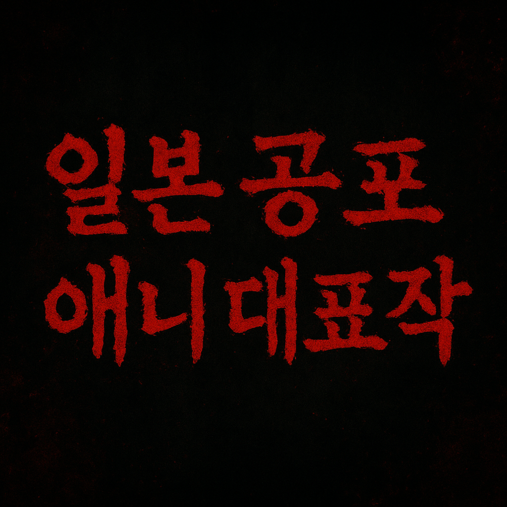 일본 공포 애니 대표작(쓰르라미, 문화, 정서)