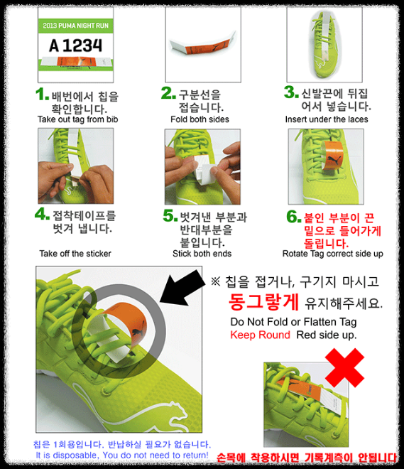 심플칩 착용요령 사진