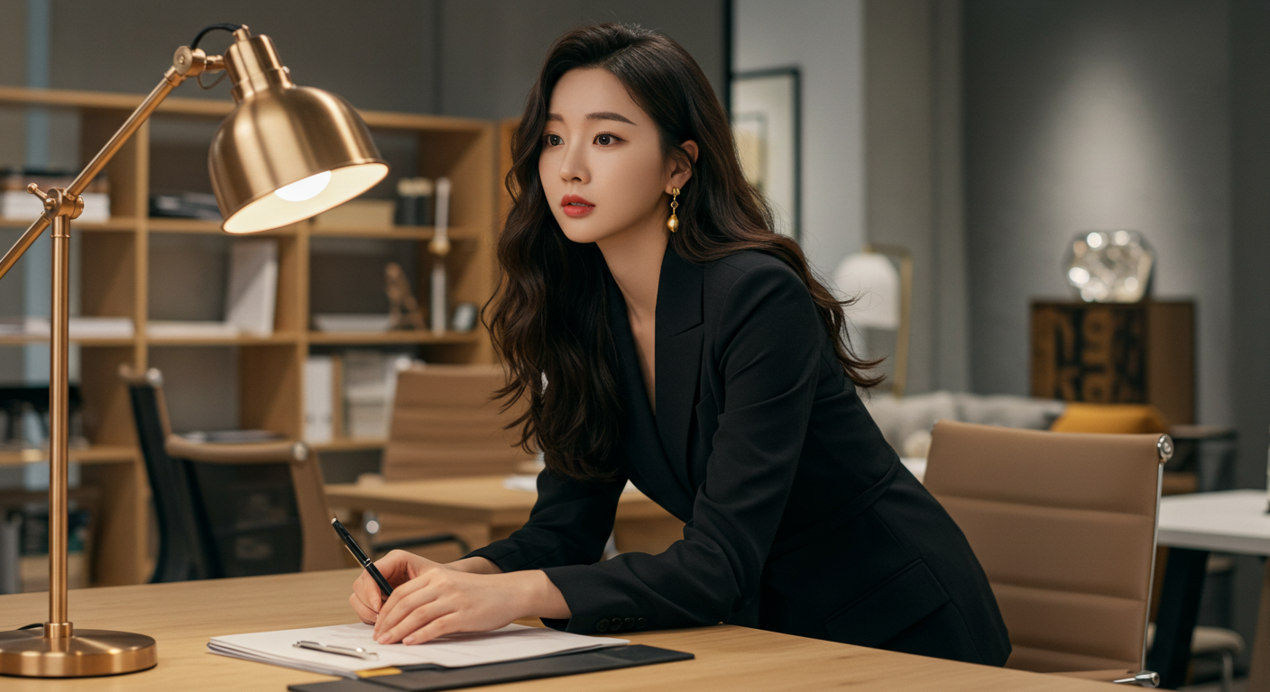 사무용 책상 크기