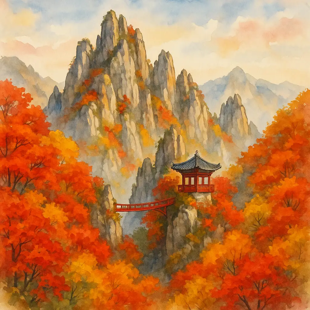 대둔산 단풍 절정시기