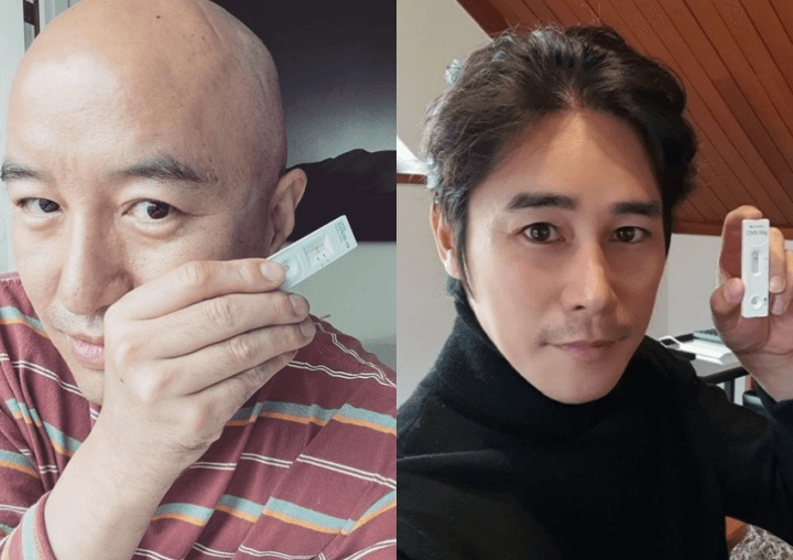 정태우-홍석천-코로나-자거검사-키트-사진