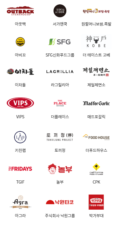 페이즈-외식통합상품권-사용처 -음식점