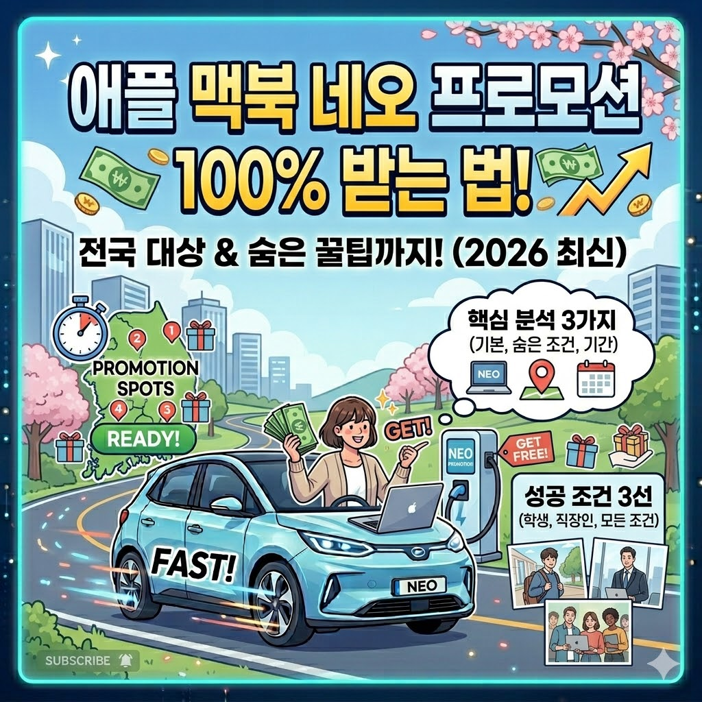 애플 맥북 네오 할인 받으러 가기