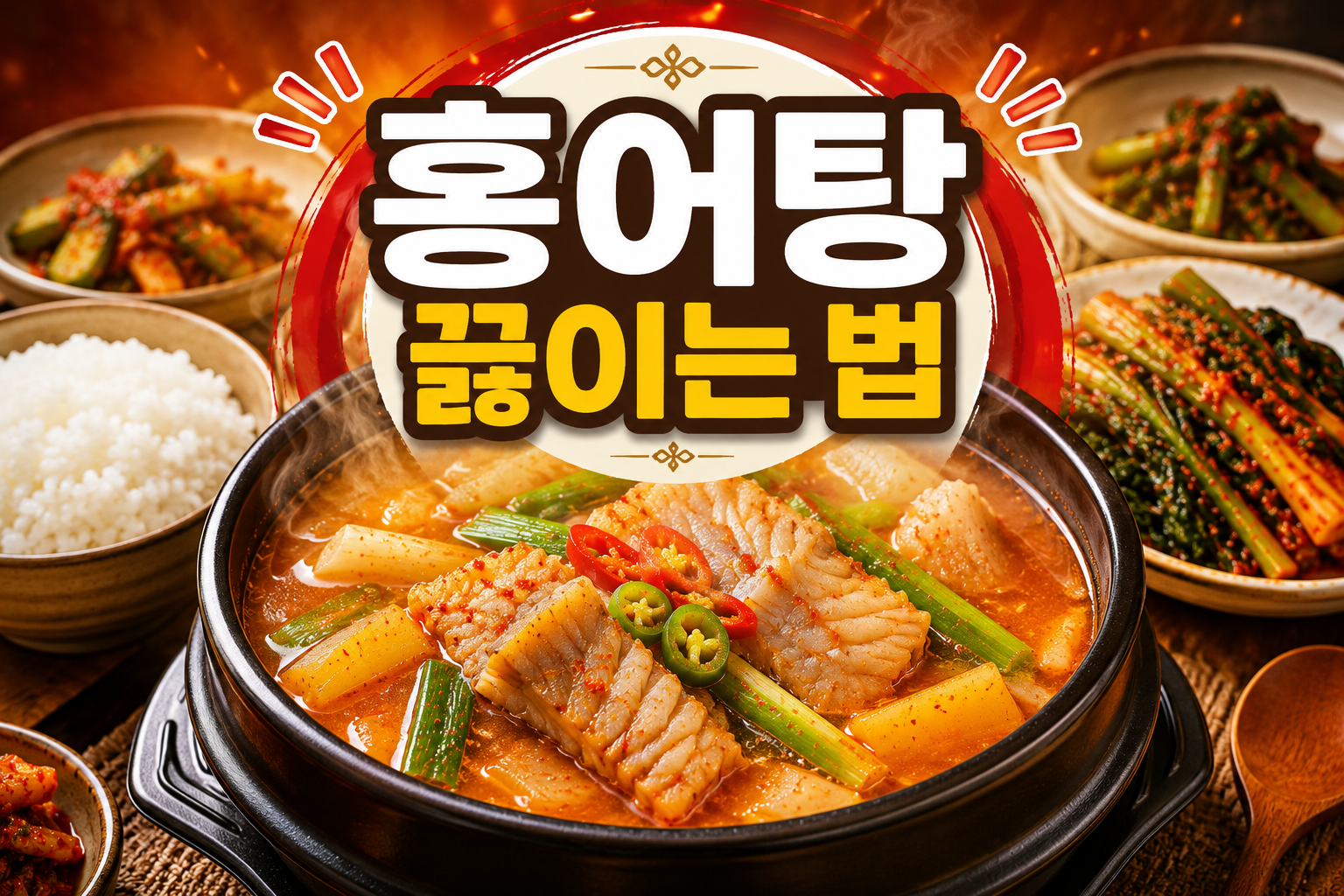 홍어탕 끓이는 법