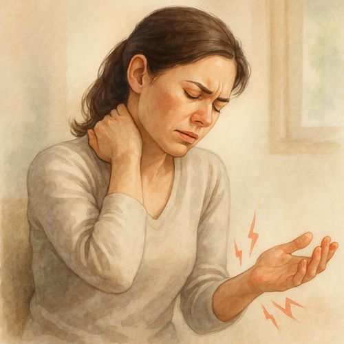 목디스크-저림-증상