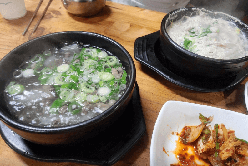 생방송오늘저녁 무한리필 소고기무국 군산 맛집