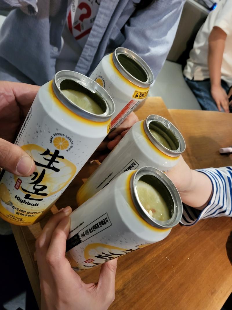 생레몬맥주 후원으로 시원 달달한 하루입니다.