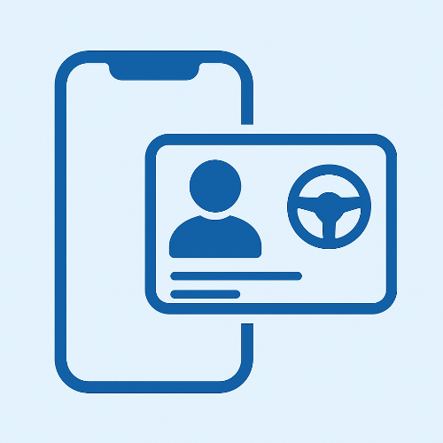 아이폰 모바일 운전면허증 발급방법