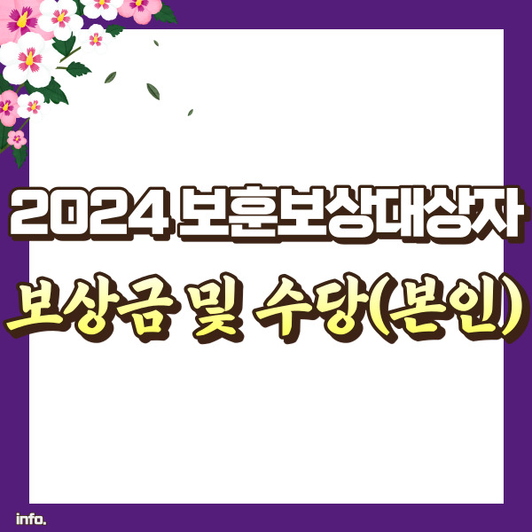 보훈보상대상자 보상금 - 썸네일