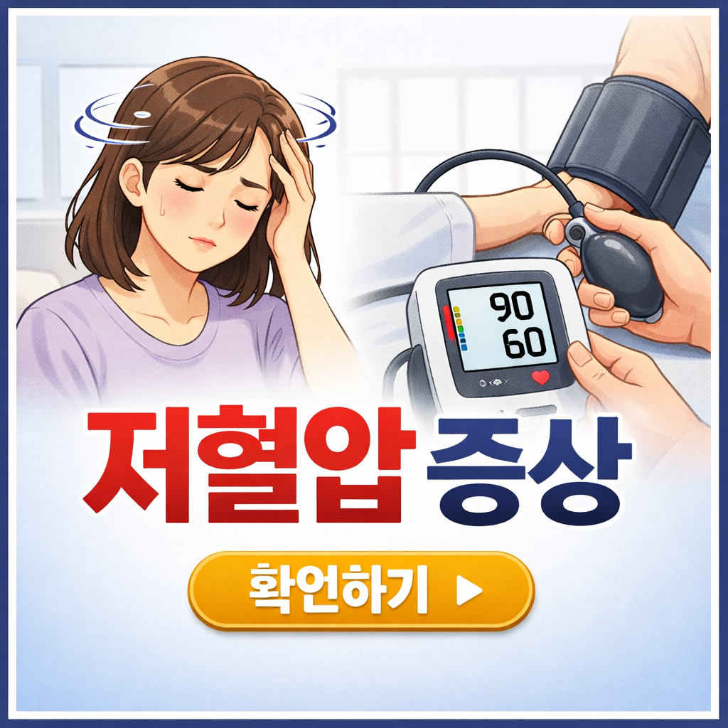 저혈압 증상