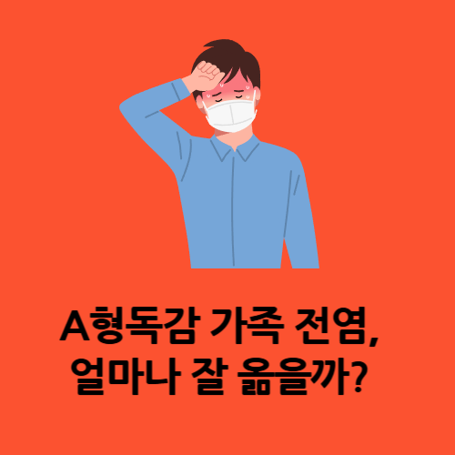 A형독감 가족 전염, 얼마나 잘 옮을까