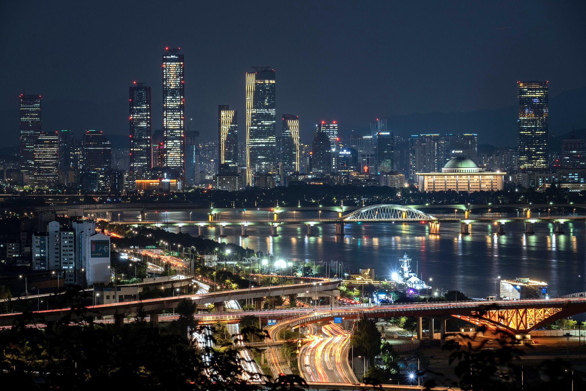 여의도 야경 관련 사진