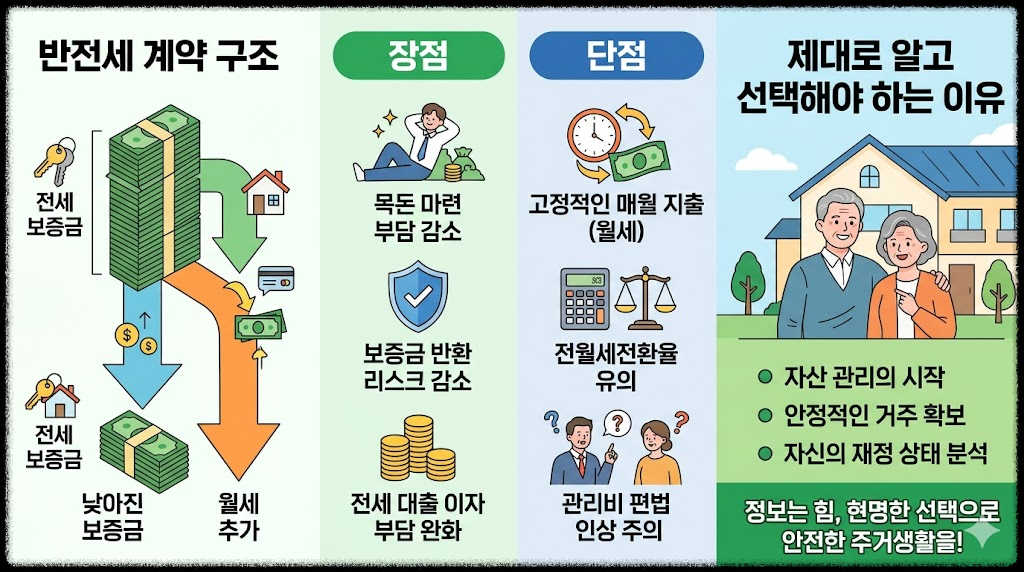 반전세 계약 구조와 장단점, 제대로 알고 선택해야 하는 이유