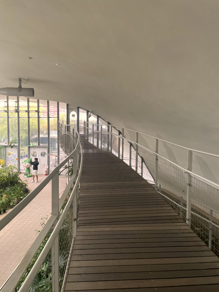 아일랜드시티 중앙공원 3개건물 연결 브릿지2