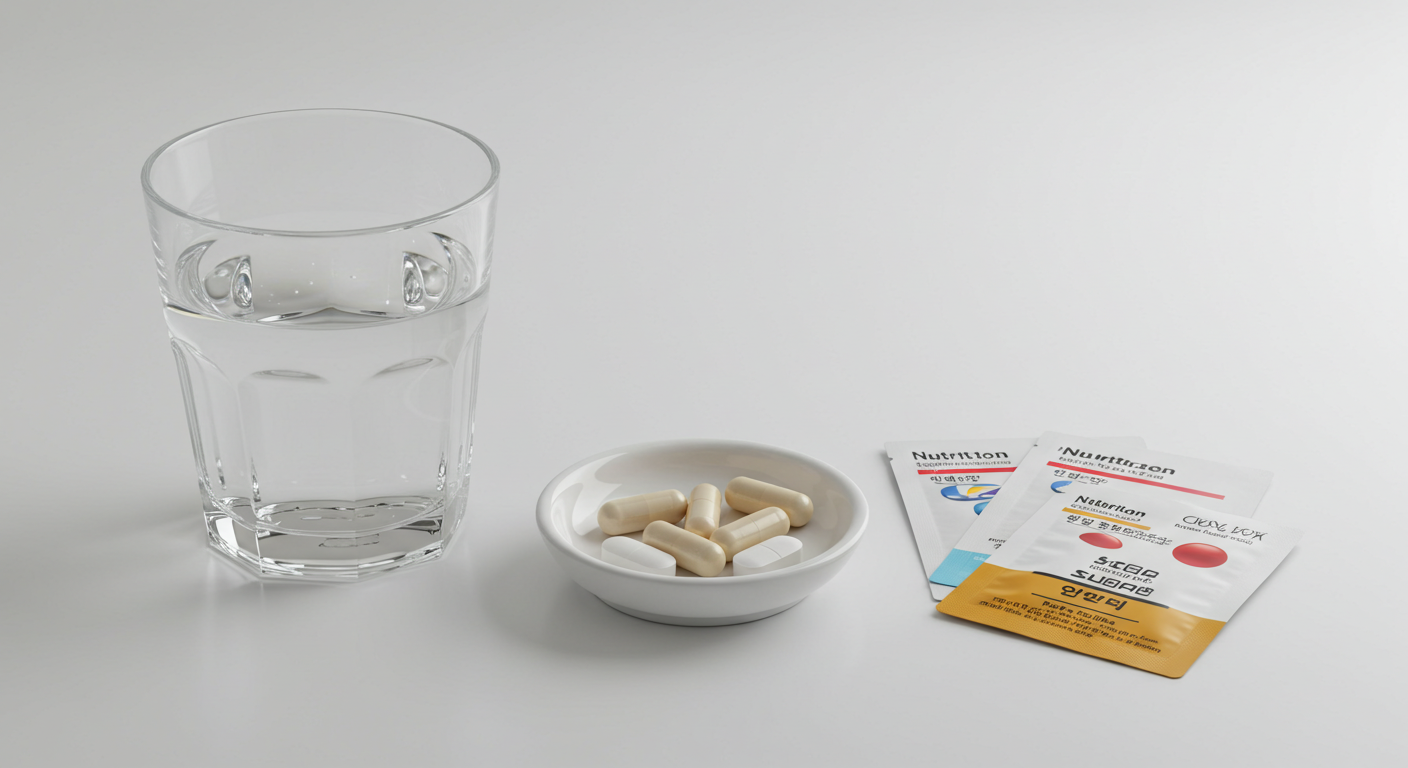 당류섭취, 젤리영양제, 건강보조제