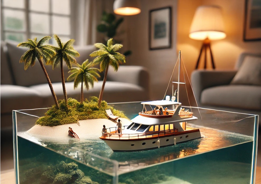 수족관 미니어처