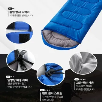 캠핑 합성충전재 침낭 건조 속건 보온 세탁 팁으로 비오는 날 대비_7
