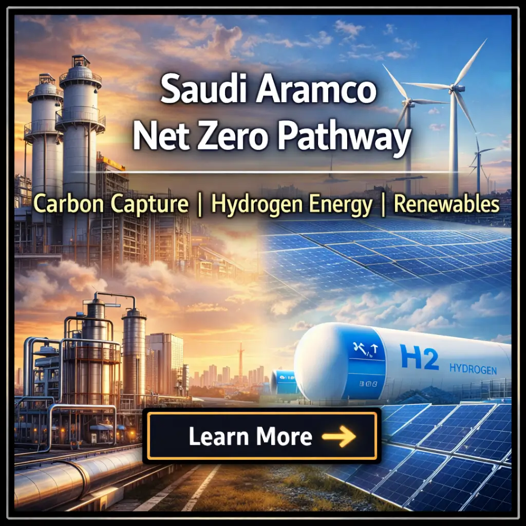사우디아람코 넷제로 경로: 탄소 포집, 수소 에너지, 신재생
