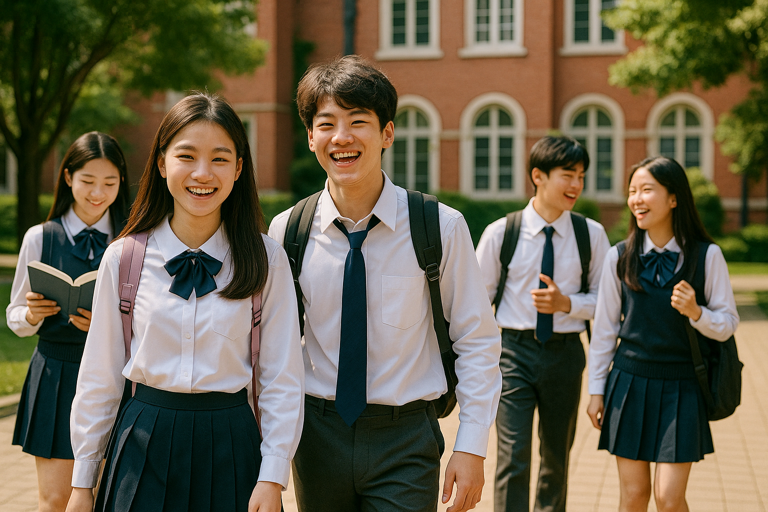 유럽 음악유학 준비하는 고3 학생들의 모습 사진