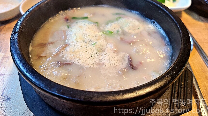 북실네평양찹쌀순대-순대정식-순대국