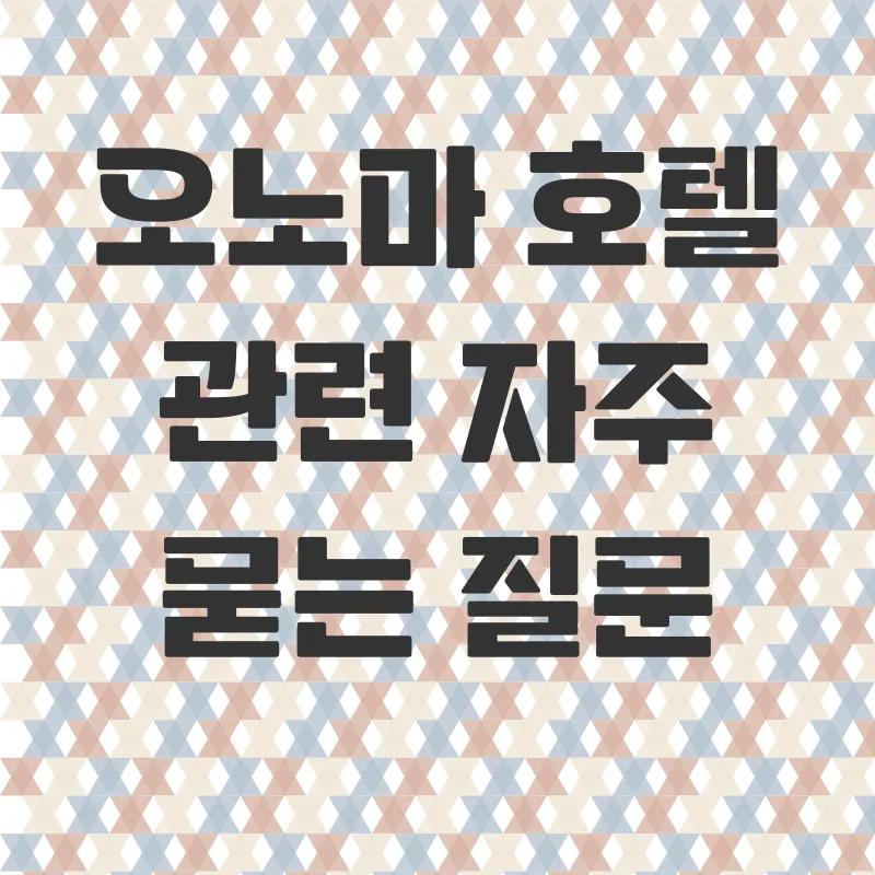 오노마호텔 호캉스_4