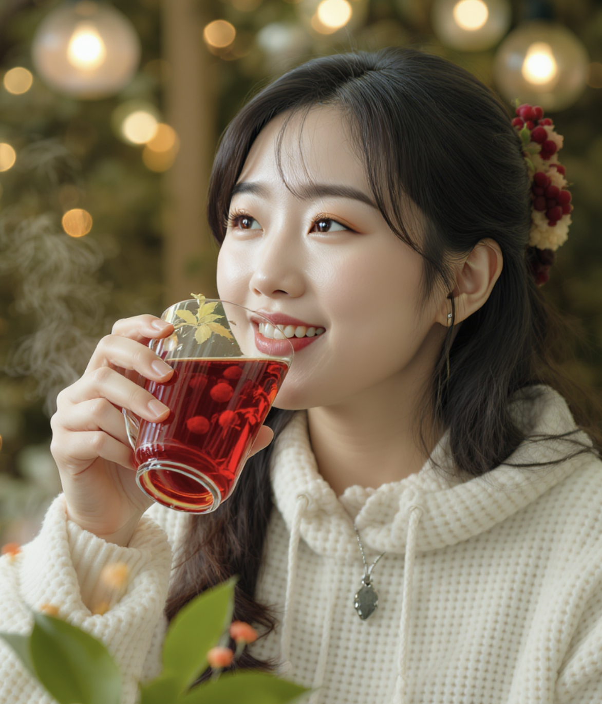 지친 몸을 깨우는 천연 에너지 드링크