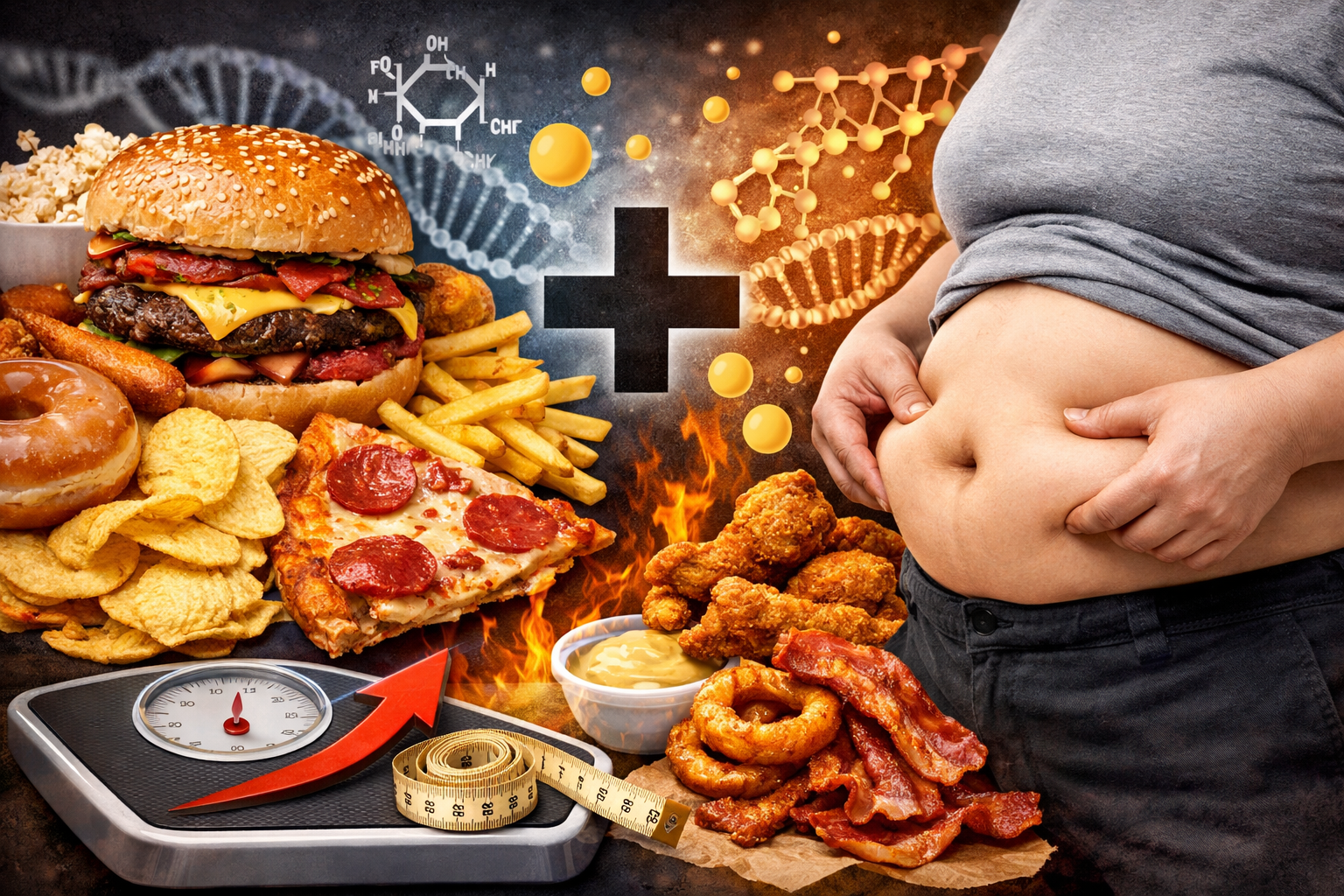 탄수화물과 지방의 최악 조합