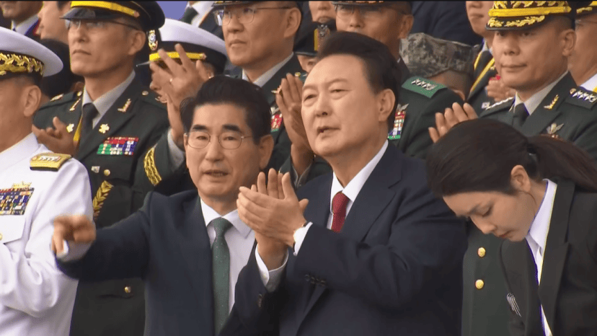 윤석열대통령과 김용현 전 국방부 장관